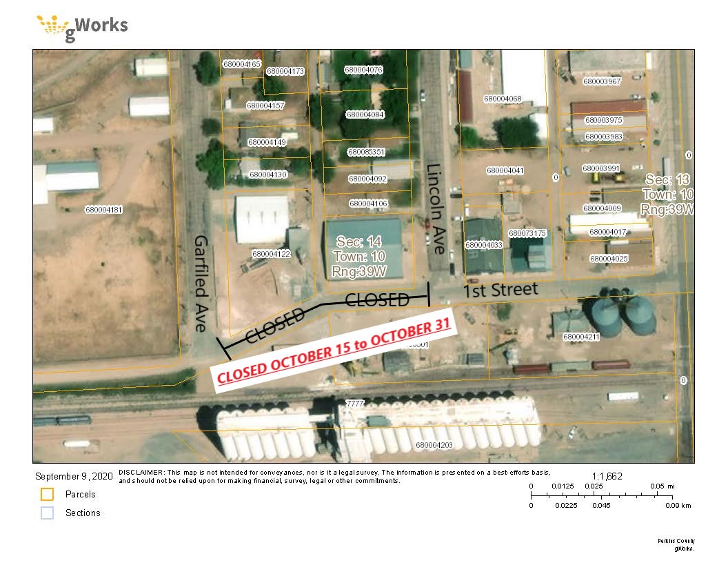 City of Grant, Nebraska STREET CLOSURE(S)